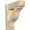 Ekena Millwork Funston Rough Sawn Arts and Crafts Outlooker, Douglas Fir, 6"W x 18"D x 18"H OUT06X18X18FST03RDF - alternate 1